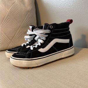 Vans “made for the elements” high top sneaker